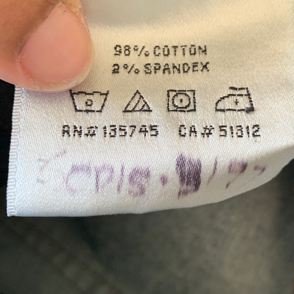 Joe’s- Dark Wash Straight Leg Jeans size 16 - Picture 7 of 8